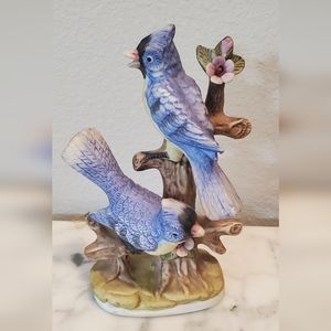 Vintage Blue Birds Figurine.